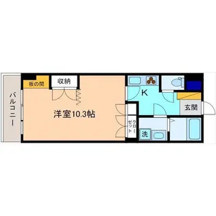 グランドハイパレス大聖寺【1階】の間取り