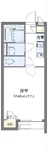 クレイノK リュミエール【1階】の間取り