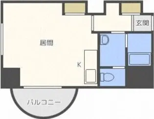 ビッグバーンズマンションN11【5階】の間取り
