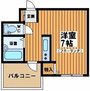 スウィートハイツ本道【2階】の間取り