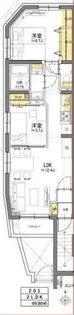 TASUKI RICHESSE SHIN-NAKANO【3階】の間取り