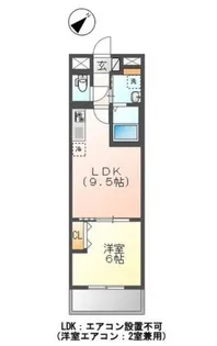 ルイーネ【4階】の間取り