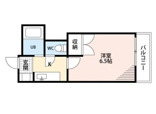 広島県広島市西区天満町【マンション】の間取り