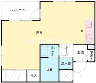 エミネンス富紀【1階】の間取り