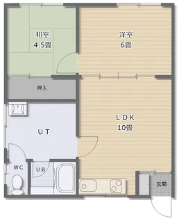 ピアマリオット【2階】の間取り