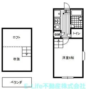 サンセルコ京塚【1階】の間取り