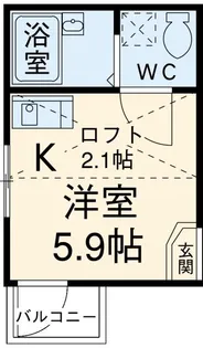 エルプレミア竹ノ塚【3階】の間取り