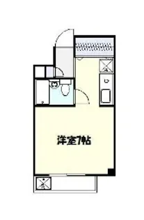 プリベール新城【4階】の間取り