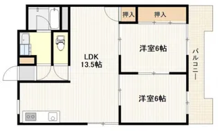 広島県広島市佐伯区利松2【マンション】の間取り