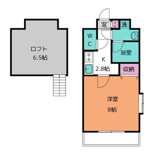 チュアリヒルズII【1階】の間取り