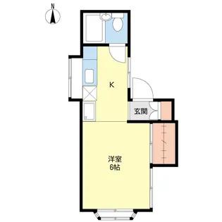 1Kの間取り画像