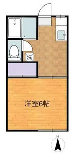 司ハイツ【1階】の間取り