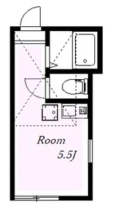 ユナイト元住吉サン・セバスチャン【1階】の間取り
