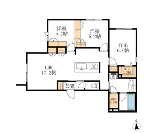 il sole【1階】の間取り