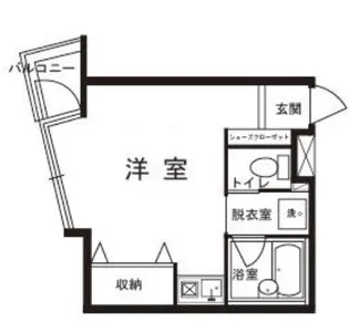 コンサート鷹番【1階】の間取り