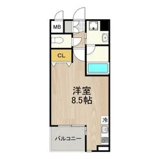 CITY SPIRE 名駅北【2階】の間取り