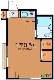 コート清原【1階】の間取り