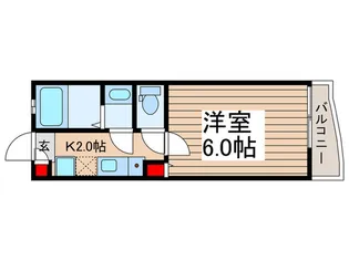 メルベーユ川越【3階】の間取り