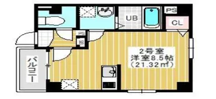 1Rの間取り画像