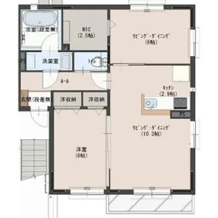 アルバートA【2階】の間取り