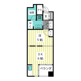 フォレスト久屋公園【2階】の間取り