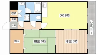 オオケイビル【4階】の間取り