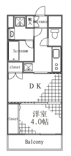 東京都台東区台東3【マンション】の間取り