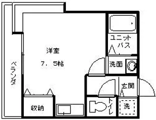 ウッドベルV【1階】の間取り