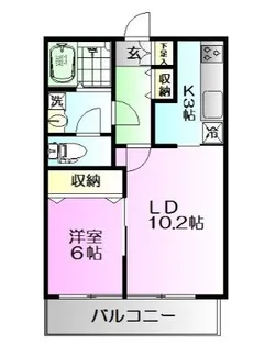 福岡県福岡市中央区谷2【マンション】の間取り
