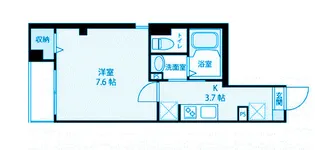 神奈川県川崎市高津区久地1【マンション】の間取り