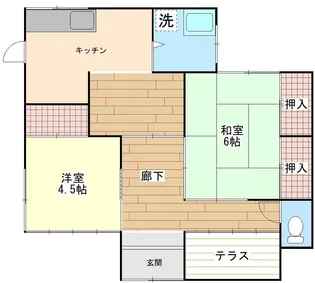 神奈川県横須賀市追浜東町3【一戸建】の間取り