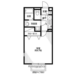 アムールコスモ【2階】の間取り