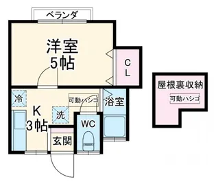サンロイヤル元住吉【2階】の間取り