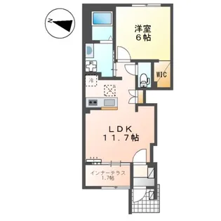 神奈川県小田原市中曽根【アパート】の間取り