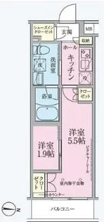 ARKMARK練馬【3階】の間取り