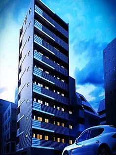 東京都中央区新富1【マンション】の外観