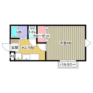 山形県山形市久保田3【アパート】の間取り