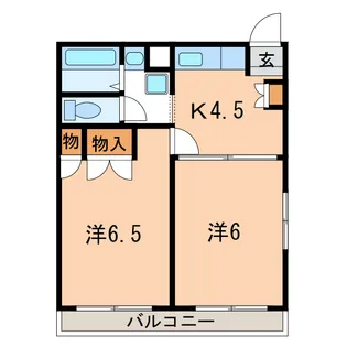 ジョイ【2階】の間取り
