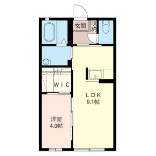 シャーメゾン A【1階】の間取り