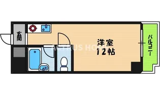 大阪府大阪市阿倍野区天王寺町南2【マンション】の間取り