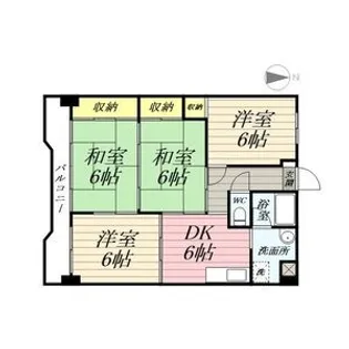 4DKの間取り画像