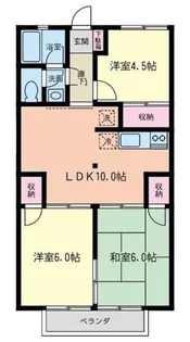 シャトレーヌ小野路【2階】の間取り