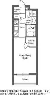 1Kの間取り画像