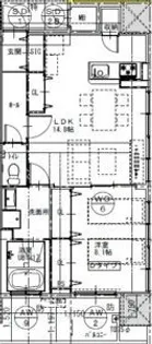 さくらHills ROKUBAN Platinum Residence【4階】の間取り