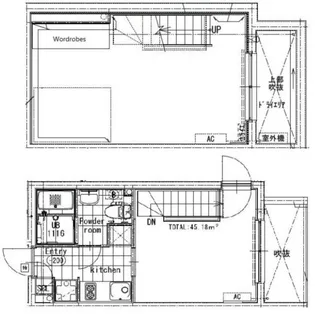プライマル駒沢大学【1階】の間取り