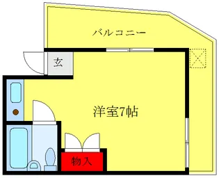 ボゥ・ソレイユ【3階】の間取り