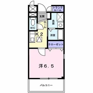 大阪府東大阪市稲田本町3【アパート】の間取り