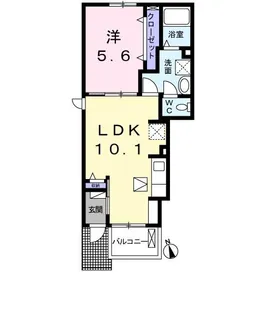 東京都西東京市下保谷4【アパート】の間取り