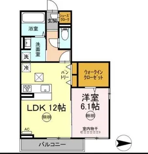 BASE29 西高松【1階】の間取り