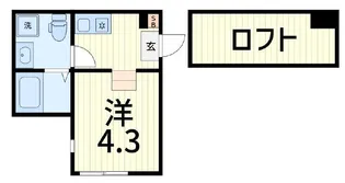 テラス金町【1階】の間取り